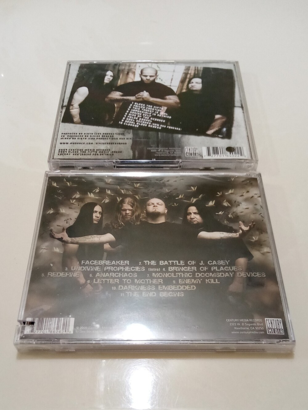 *RESERVED* NIP/NWOP 2 Divine Heresy Century Media CDs - Picture 2 of 6